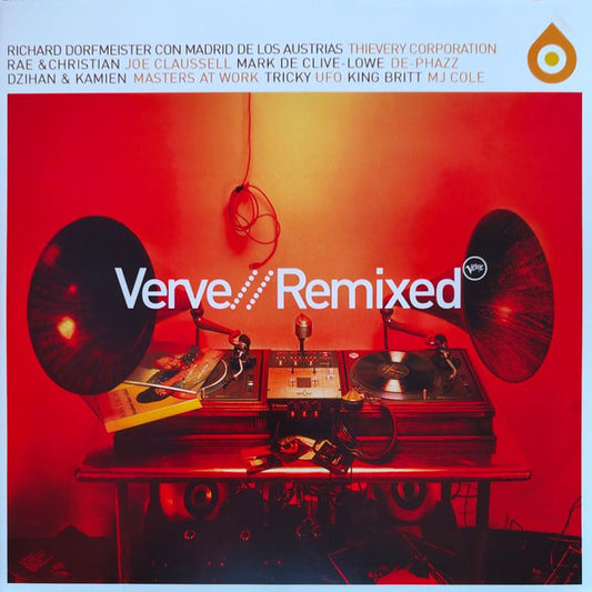 VARIOUS - VERVE REMIXED : ORANGE MARBLED 2LP - LP