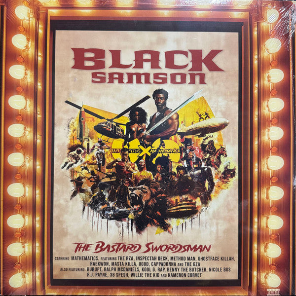 WU-TANG X MATHEMATICS - BLACK SAMSON: BASTARD SWORDSMAN - LP
