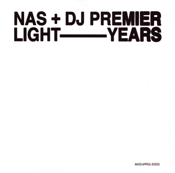 NAS / DJ PREMIER - LIGHT YEARS : FIRST EDITION - CD