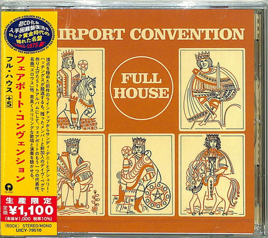 FAIRPORT CONVENTION - FULL HOUSE + 4 : JAPANESE EDITION - CD