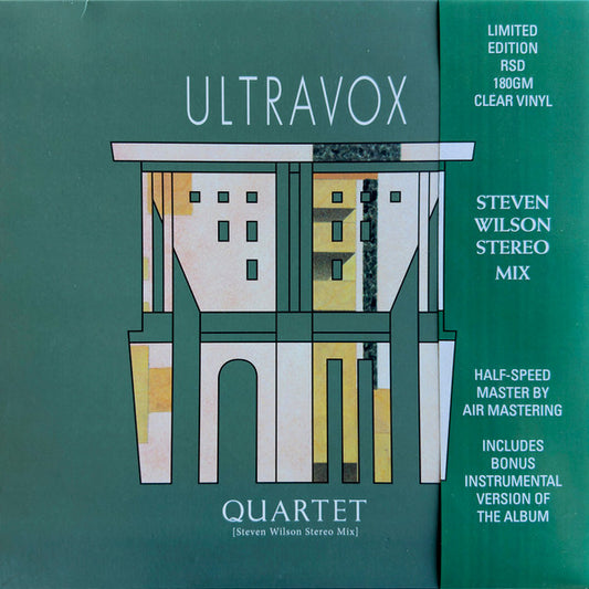 ULTRAVOX - QUARTET STEVEN WILSON MIX: 2LP SET CLEAR - LP
