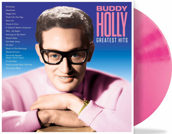 HOLLY, BUDDY - GREATEST HITS: PINK VINYL - LP