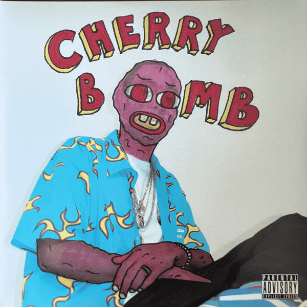 TYLER THE CREATOR - CHERRY BOMB : BLUE VINYL (MASK COVER) - LP