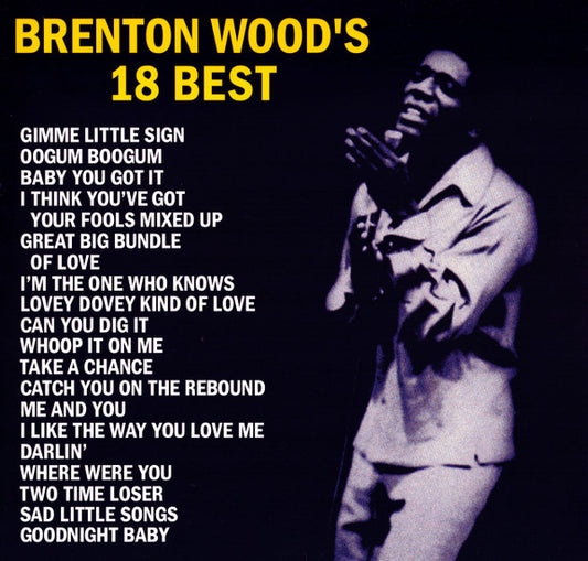 WOOD, BRENTON - 18 BEST: BABY BLUE VINYL - LP