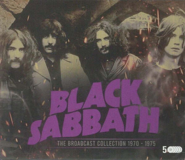 BLACK SABBATH - BROADCAST COLLECTION 1970-1975: 5CD SET - CD
