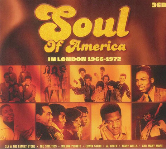 VARIOUS - SOUL OF AMERICA IN LONDON 1966 - 1972 - CD