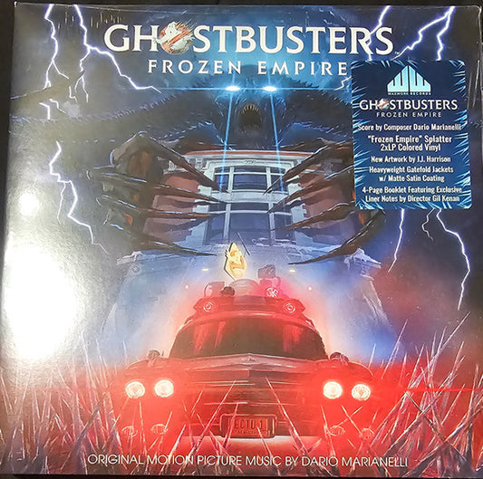 GHOSTBUSTERS : FROZEN EMPIRE - SOUNDTRACK : SPLATTER 2LP SET - LP