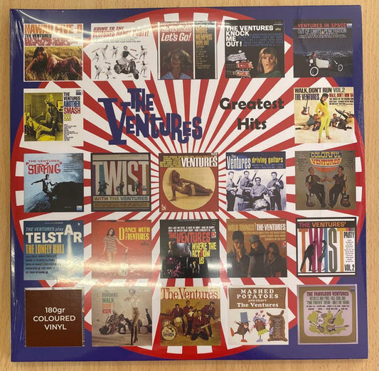 VENTURES - GREATEST HITS : 2LP RED VINYL - LP