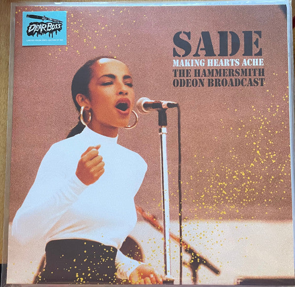 SADE - MAKING HEARTS ACHE : TURQUOISE VINYL - LP