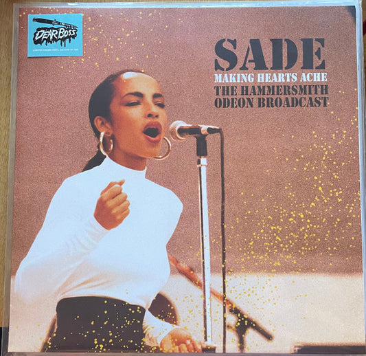 SADE - MAKING HEARTS ACHE : TURQUOISE VINYL - LP