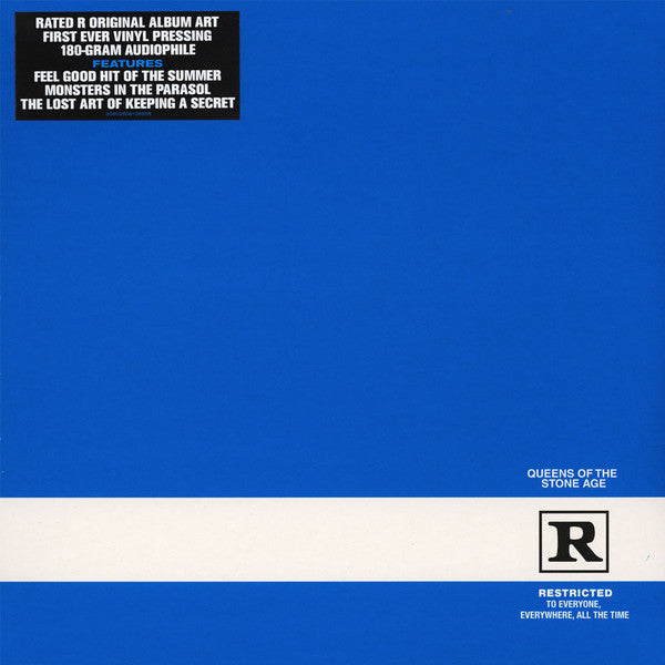 QUEENS OF THE STONE AGE - RATED R : 2019 REISSUE WITH BONUS TRACK - LP