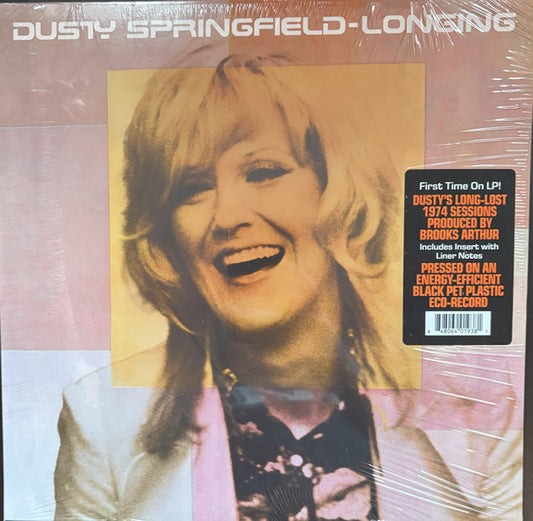 SPRINGFIELD, DUSTY - LONGING: PET BLACK PLASTIC ECO-RECORD - LP