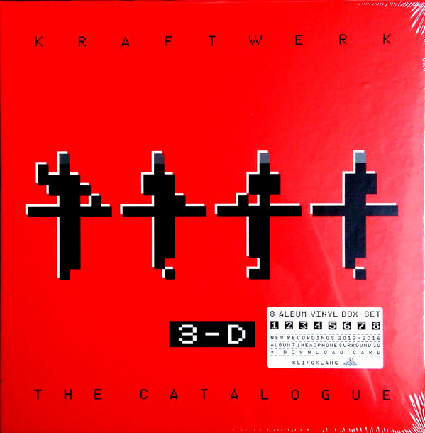 KRAFTWERK - 3-D THE CATALOGUE : 9LP BOX + DOWNLOAD - LP