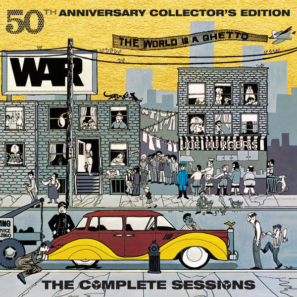 WAR - WORLD IS A GHETTO: 50TH ANNIVERSARY 5LP - LP