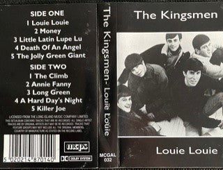 KINGSMEN - LOUIE LOUIE (CASSETTE) - CS