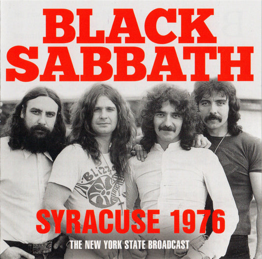 BLACK SABBATH - SYRACUSE 1976 - CD