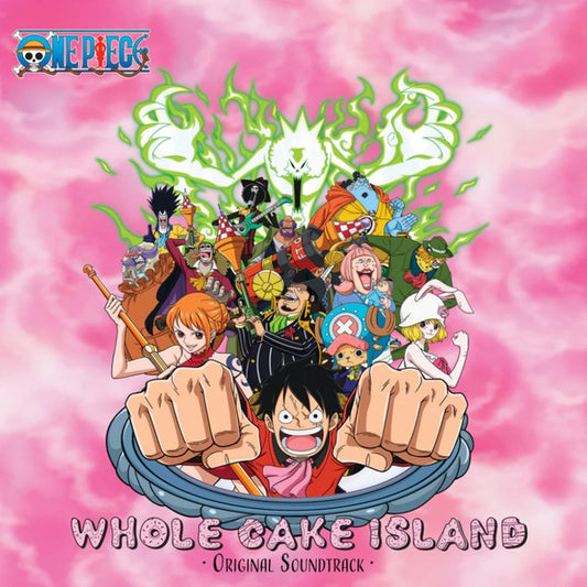 ONE PIECE: WHOLE CAKE ISLAND - SOUNDTRACK : PINK VINYL - LP