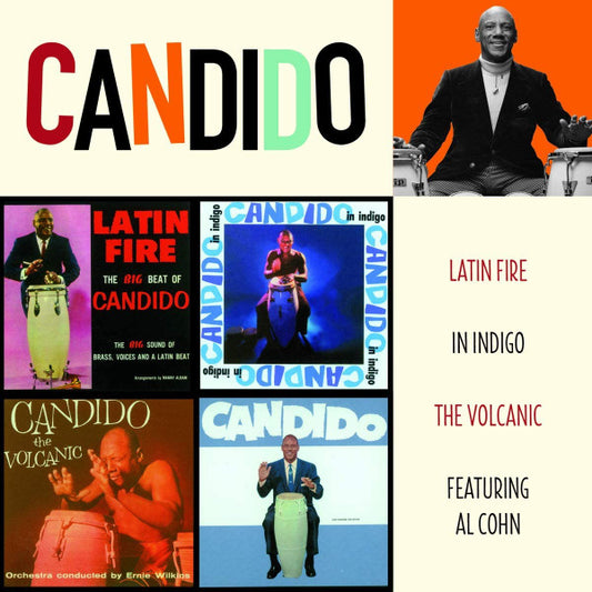 CANDIDO - LATIN FIRE + IN INDIGO + VOLCANIC.. 2CD - CD