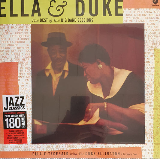 FITZGERALD, ELLA & DUKE ELLINGTON - ELLA & DUKE : BEST OF THE BIG BAND SESSI - LP