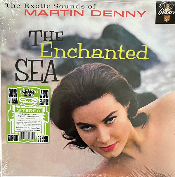 DENNY, MARTIN - ENCHANTED SEA : TIKI GREEN - LP