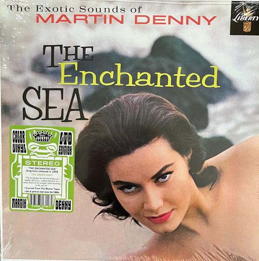 DENNY, MARTIN - ENCHANTED SEA : TIKI GREEN - LP