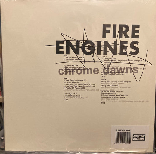 FIRE ENGINES - CHROME DAWNS: 2LP SET - LP
