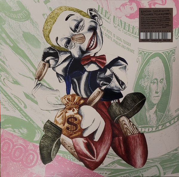 SHERWOOD, ADRIAN - COLLAPSE OF EVERYTHING : CLEAR VINYL - LP