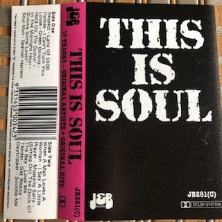 VARIOUS - THIS IS SOUL (CASSETTE) - CS
