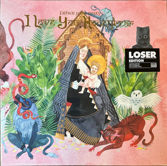 FATHER JOHN MISTY - I LOVE YOU HONEYBEAR : PEARLESCENT RED - LP