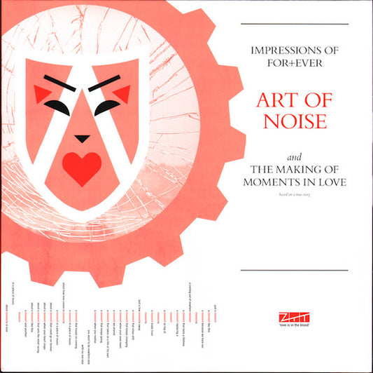 ART OF NOISE - IMPRESSIONS OF FOREVER : RED VINYL - LP