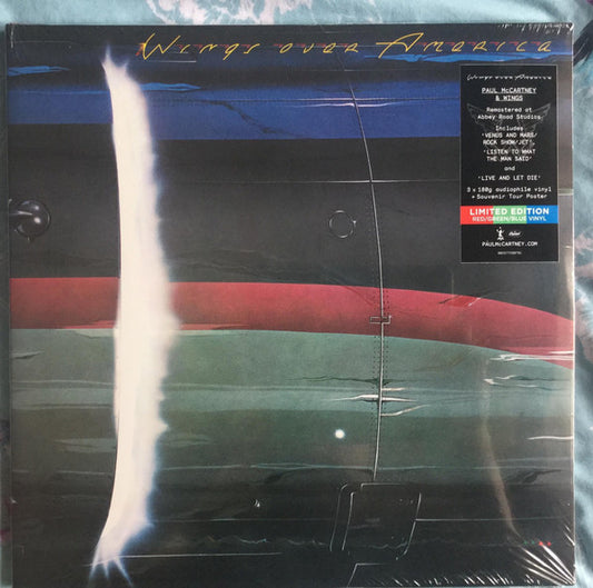 MCCARTNEY, PAUL & WINGS - WINGS OVER AMERICA : 3LP ABBEY RD MASTER - LP