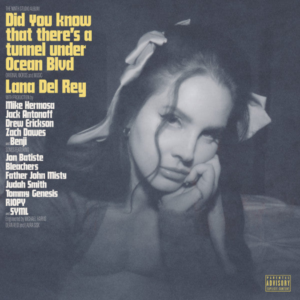 DEL REY, LANA - DID YOU KNOW THAT THERE'S A TUNNEL: 2LP - LP