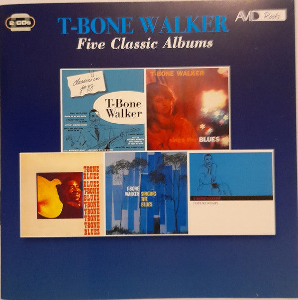 WALKER, T-BONE - FIVE CLASSIC ALBUMS (2CD) - CD