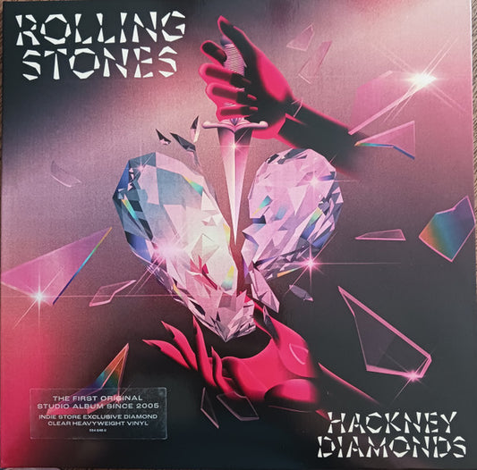 ROLLING STONES - HACKNEY DIAMONDS : CLEAR VINYL - LP