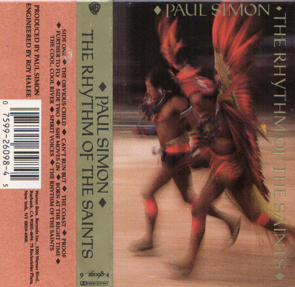 SIMON, PAUL - RHYTHM OF THE SAINTS (CASSETTE) - CS