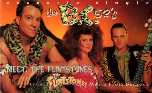 B-52'S (BC-52'S) - (MEET) THE FLINTSTONES (CASSETTE) - CS