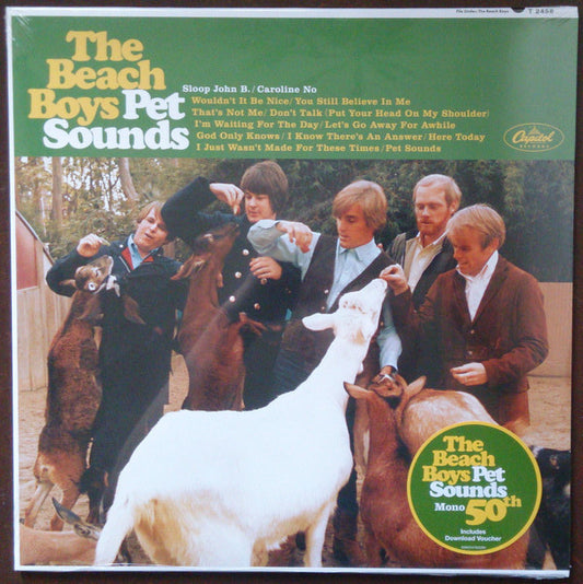 BEACH BOYS - PET SOUNDS : MONO 50TH ANNIVERSARY - LP