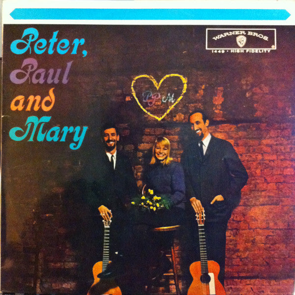 PETER PAUL & MARY - PETER PAUL & MARY (1ST AUST.MONO PRESS) - LP