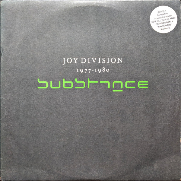 JOY DIVISION - SUBSTANCE : 1977 - 1980 (AUST.PRESS) - LP