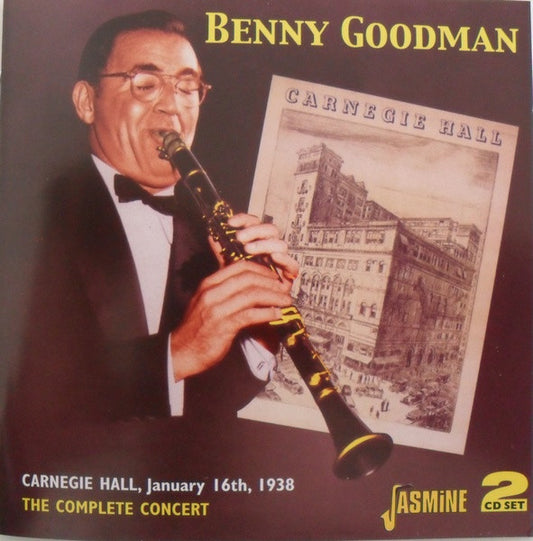 GOODMAN, BENNY - COMPLETE CARNEGIE HALL 1938 : 2CD - CD