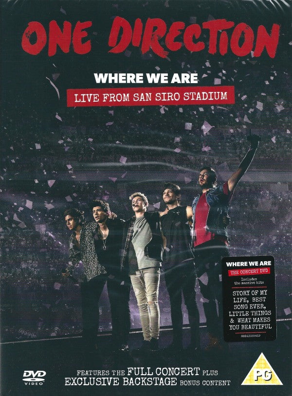 ONE DIRECTION - WHERE WE ARE: LIVE FROM SAN SIRO STADIUM - DVD