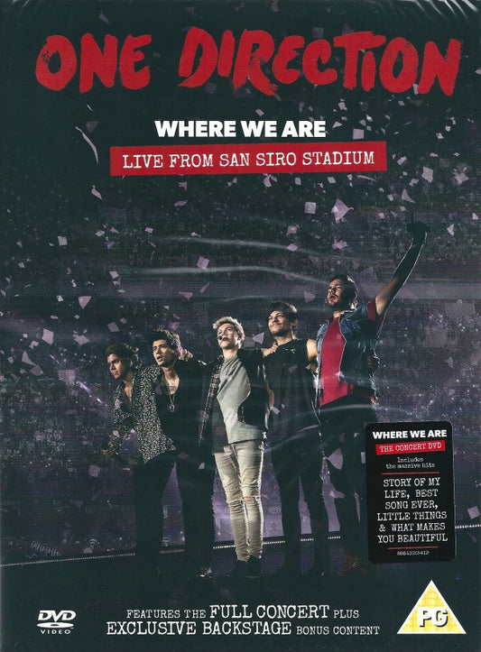 ONE DIRECTION - WHERE WE ARE: LIVE FROM SAN SIRO STADIUM - DVD