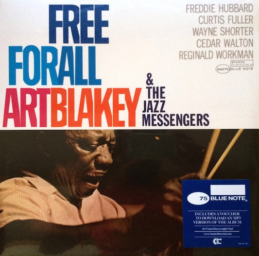BLAKEY, ART & THE JAZZ MESSENGERS - FREE FOR ALL : 75TH ANNIVERSARY - LP