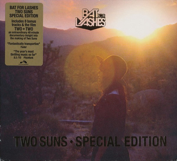 BAT FOR LASHES - TWO SUNS : CD + DVD SET - CD