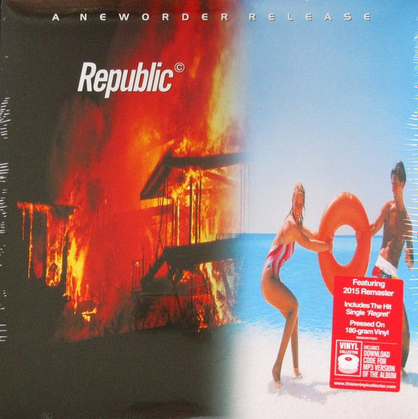 NEW ORDER - REPUBLIC : 180-GRAM VINYL - LP