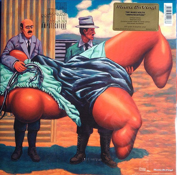 MARS VOLTA - AMPUTECHTURE : 2LP ORANGE & WHITE - LP