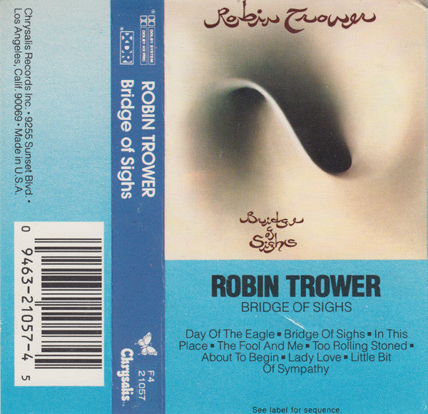TROWER, ROBIN - BRIDGE OF SIGHS (CASSETTE) - CS