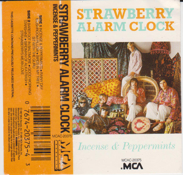 STRAWBERRY ALARM CLOCK - INCENSE & PEPPERMINTS (1987 CASSETTE) - CS