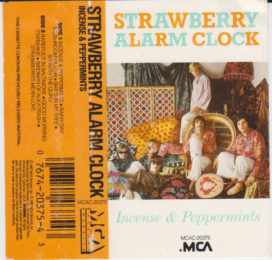 STRAWBERRY ALARM CLOCK - INCENSE & PEPPERMINTS (1987 CASSETTE) - CS
