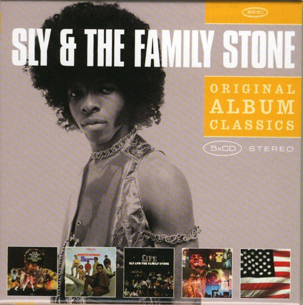SLY & THE FAMILY STONE - ORIGINAL ALBUM CLASSICS : 5CD SET - CD